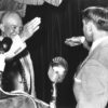Eisenhower salutes a Medal of Honor winner