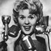 Connie Stevens helps launch the 1960 microphone line